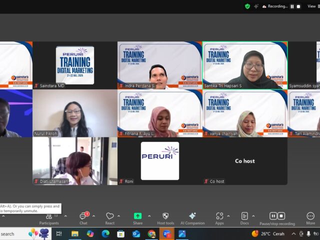 TRAINING DIGITAL MARKETING PERURI