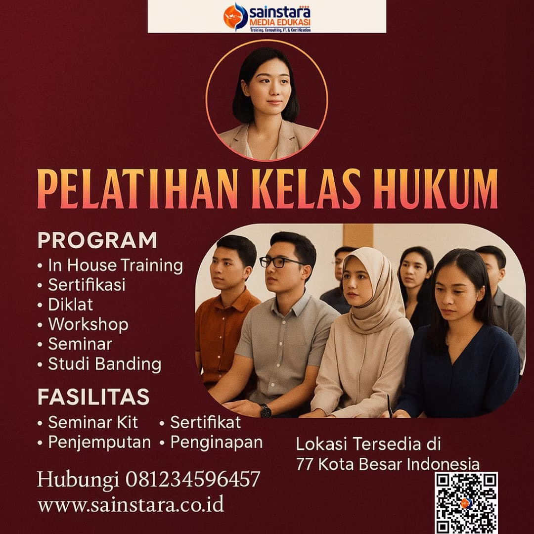 Pelatihan Hukum Pertanahan & Solusi Sengketa Tanah | Sainstara 2025 Pelatihan Hukum Pertanahan & Solusi Sengketa Tanah | Sainstara 2025
