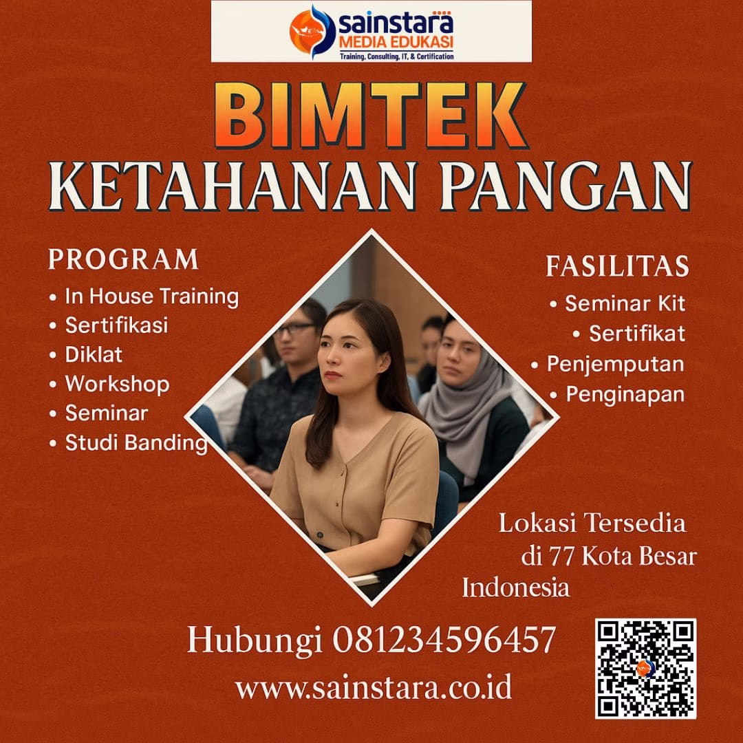 Bimtek Good Agricultural Practices (GAP) 2025 | Panduan Sertifikasi Bimtek Good Agricultural Practices (GAP) 2025 | Panduan Sertifikasi