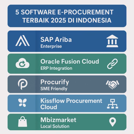 5 Software E-Procurement Terbaik di Indonesia (Update 2025)