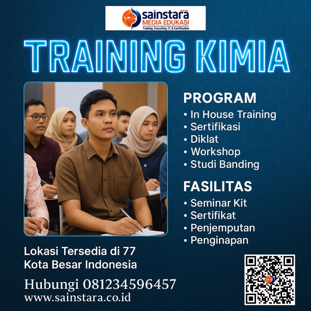 Pelatihan Optimasi Proses Kimia Industri | SAINSTARA 2025 Pelatihan Optimasi Proses Kimia Industri | SAINSTARA 2025