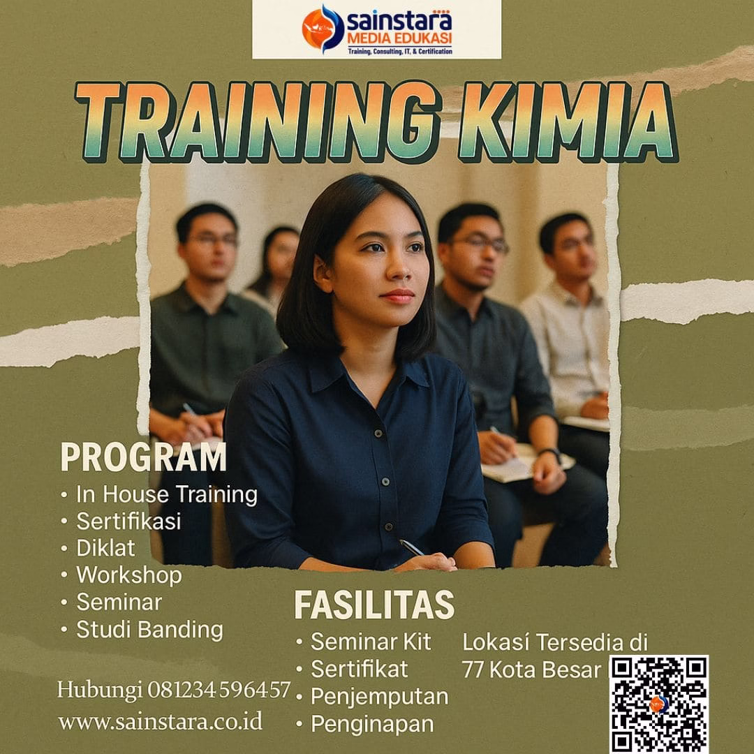 Sertifikasi Analis Kimia BNSP | Pelatihan Lab QC SAINSTARA 2025 Sertifikasi Analis Kimia BNSP | Pelatihan Lab QC SAINSTARA 2025