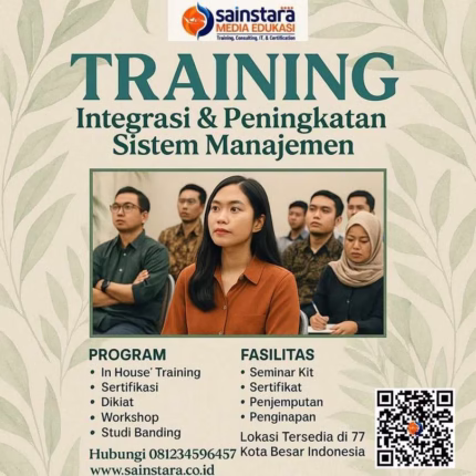 Pelatihan Sistem Manajemen Terpadu (ISO 9001, 14001, 45001) Terbaru