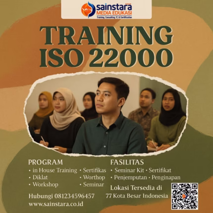 Pelatihan Internal Auditor ISO 22000 | Siap Lolos Audit | SAINSTARA