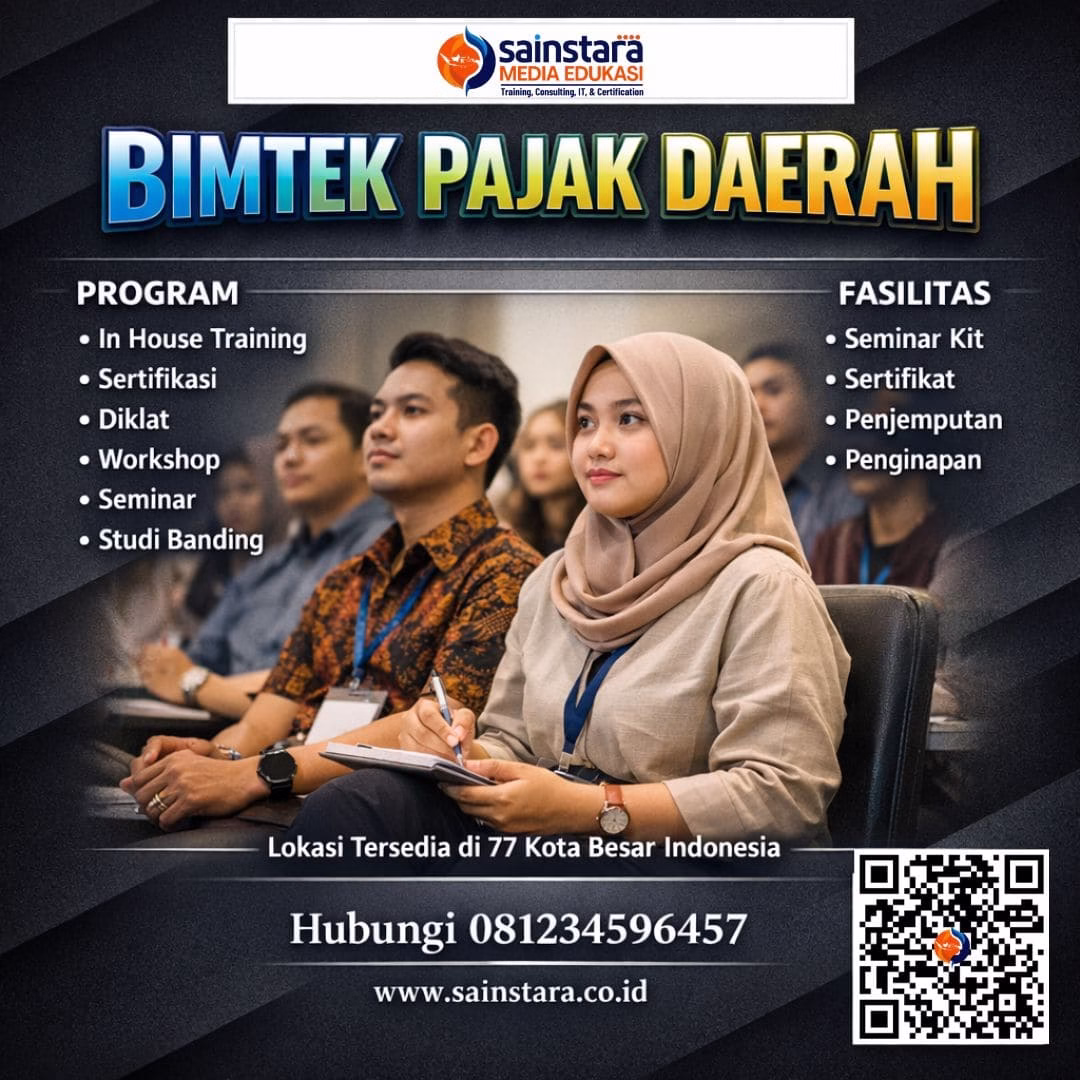 Bimtek Penagihan Pajak Reklame Ilegal untuk PAD 2026 Terbaru Bimtek Penagihan Pajak Reklame Ilegal untuk PAD 2026 Terbaru