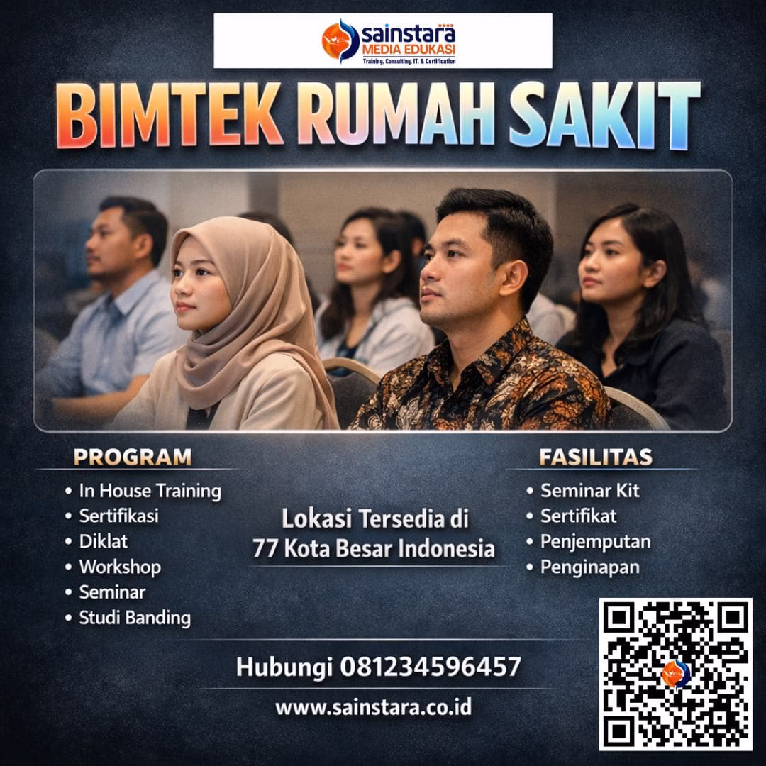 Bimtek Audit Operasional Rumah Sakit 2026 Terbaru | Sainstara Bimtek Audit Operasional Rumah Sakit 2026 Terbaru | Sainstara