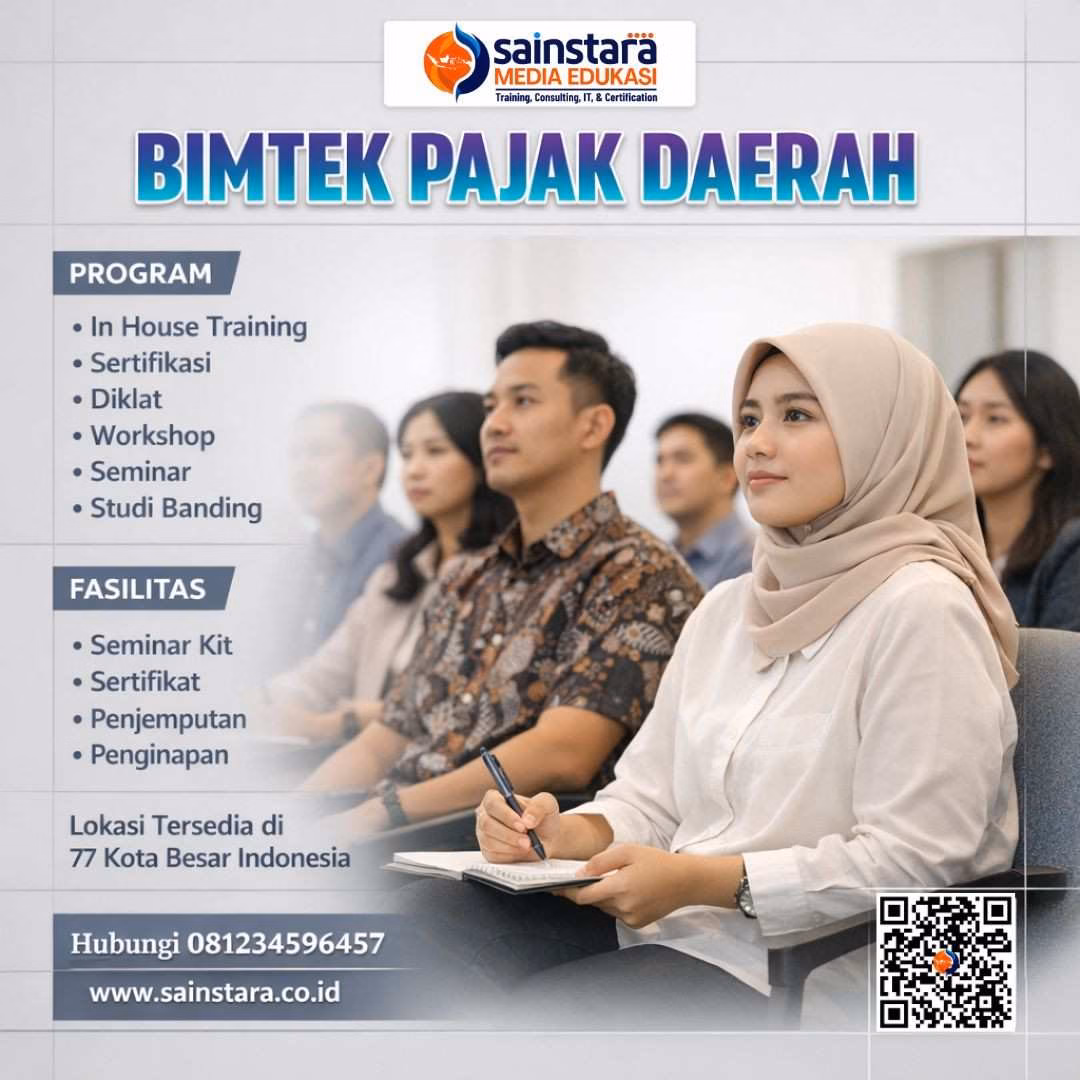 Bimtek Teknik Penyitaan Pajak Daerah 2026 Terbaru Bimtek Teknik Penyitaan Pajak Daerah 2026 Terbaru