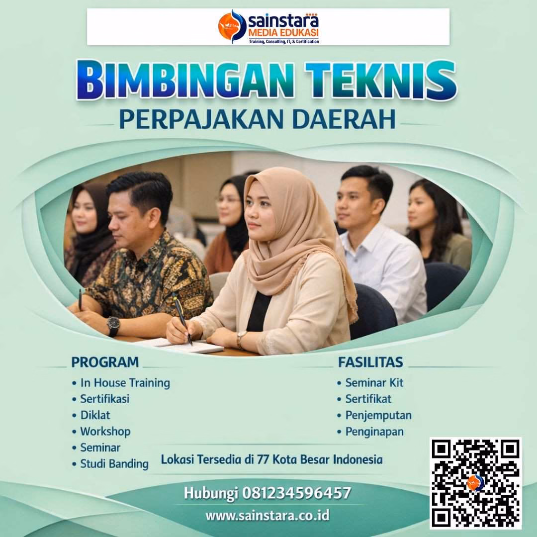 Bimtek Manajemen Piutang Pajak Daerah 2026 Terbaru Bimtek Manajemen Piutang Pajak Daerah 2026 Terbaru